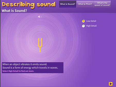 image of describing sound interactive