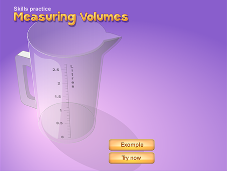 image of measuring volumes interactive